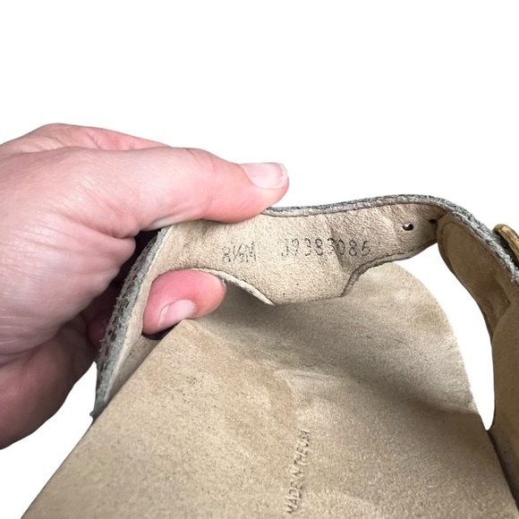 SAS Sanibel T-Strap Slide Comfort Sandals in Olive Gold 8.5 - Picture 6 of 6